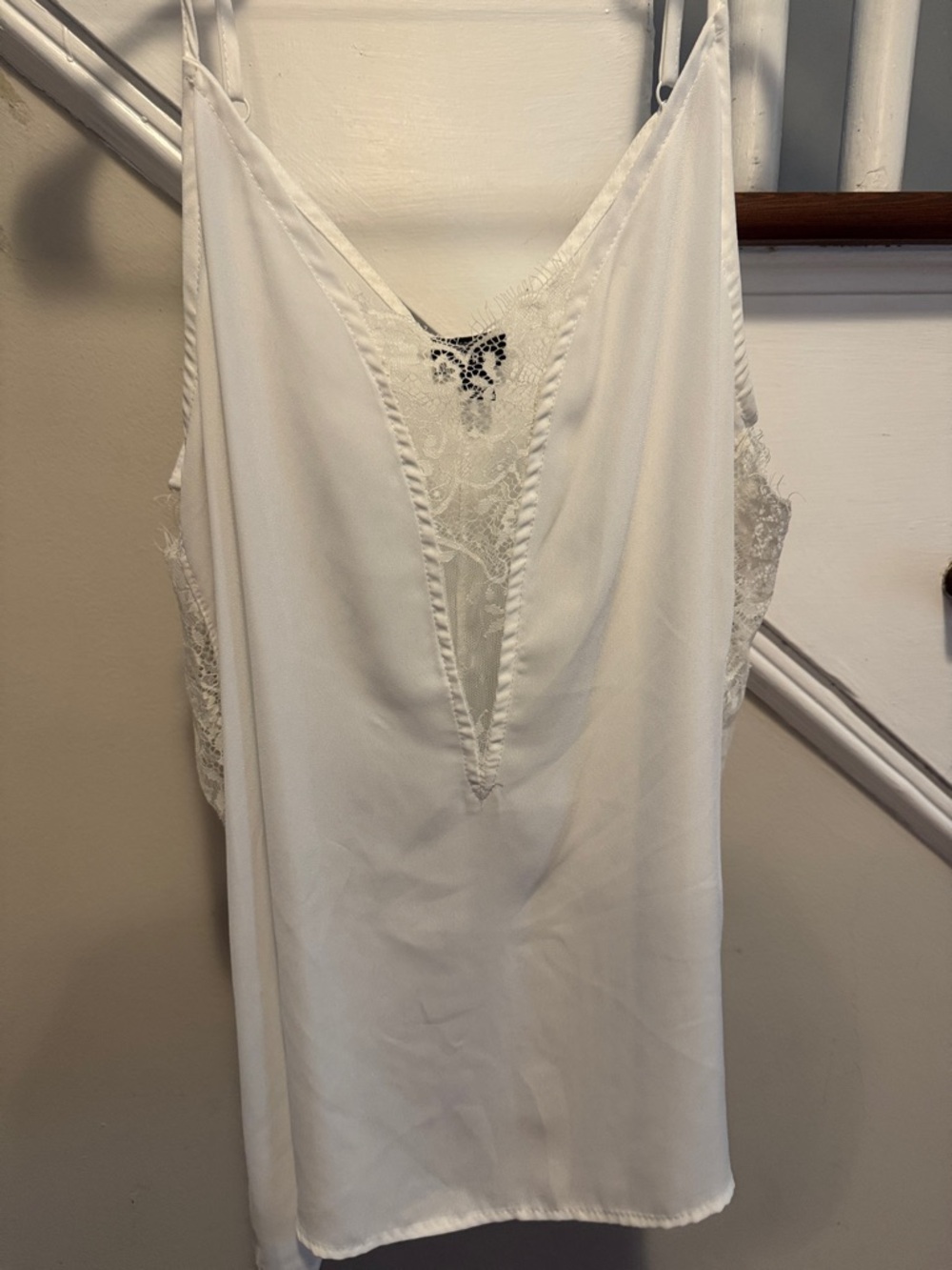 torrid White Lace V-Neck Camisole